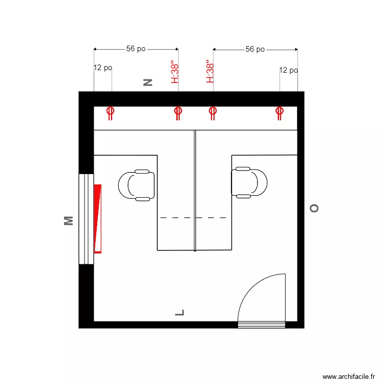 grondin bureau avant &Eacute;lectr. Plan de 