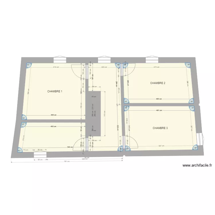 CHLOE R+1 V2. Plan de 5 et 70 m² CHLOE R+1 V2. Plan de 5 et 70 m²