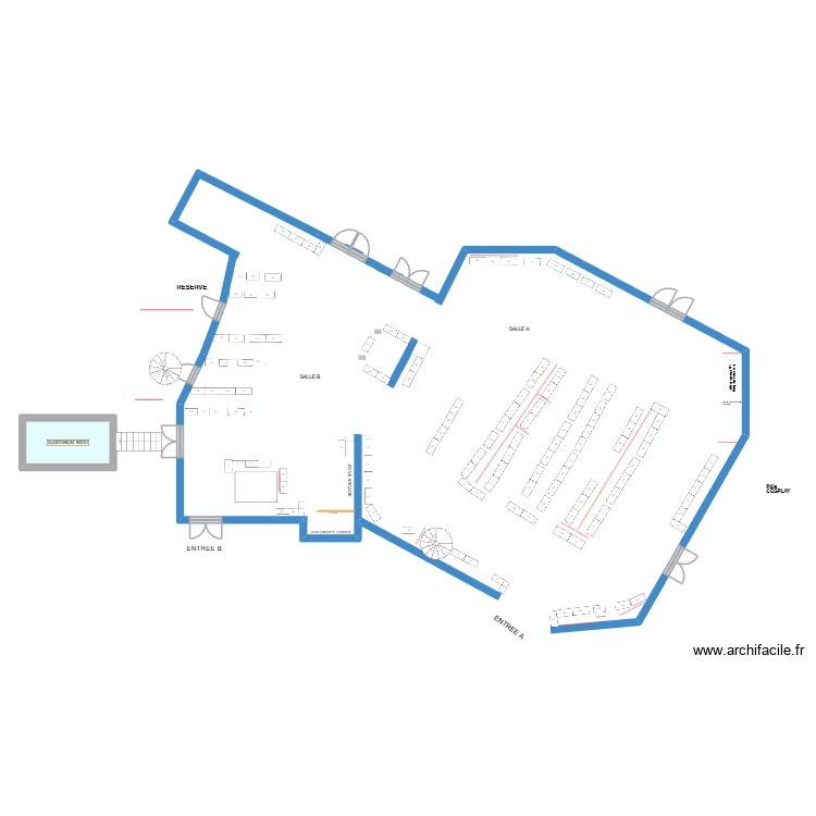 FANTASTIKCON 2026 PREVISION PLAN POSITIONVERTICAL nnnnnnn. Plan de 0 pièce et 0 m2