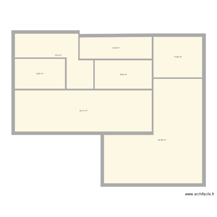 323r de vacquiers. Plan de 17 pièces et 251 m2