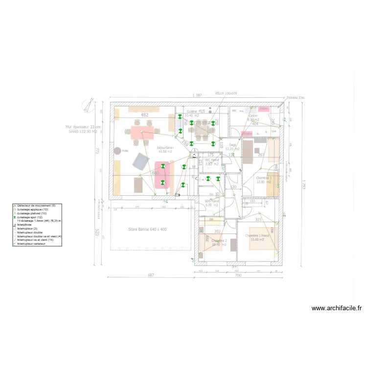 Plan Elec Muzillac 3. Plan de Plan Elec Muzillac 3. Plan de