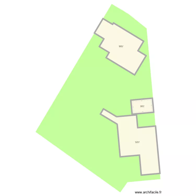 GARAGE 1. Plan de 5  et 456 m²