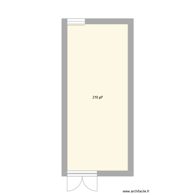Atelier Rebuilt. Plan de 1 et 20 m² Atelier Rebuilt. Plan de 1 et 20 m²