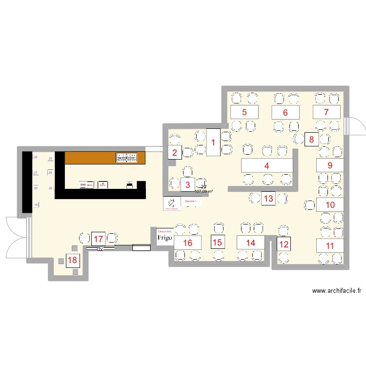 Plan Midi Pile. Plan de 0 pièce et 0 m2