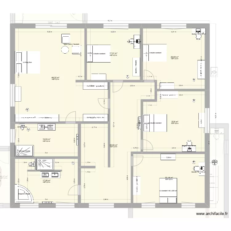 maison3. Plan de 