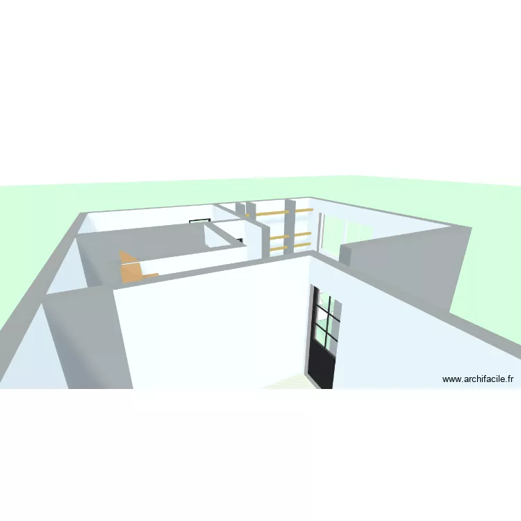 MAISON. Plan de 3 et 29 m² MAISON. Plan de 3 et 29 m²