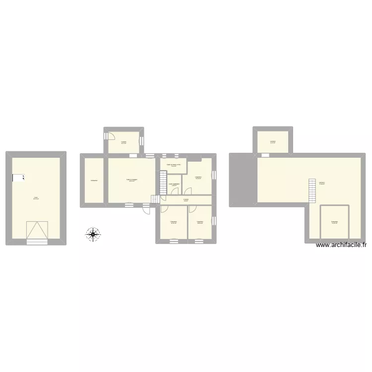 CALLEAU Marie Gabrielle - FORTUNADE. Plan de 