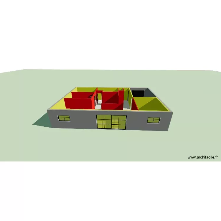 maison idée 3. Plan de 8 Pièces et 122 m² maison idée 3. Plan de 8 Pièces et 122 m²