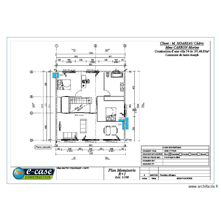 CARRON Morine . Plan de 0 pièce et 0 m2