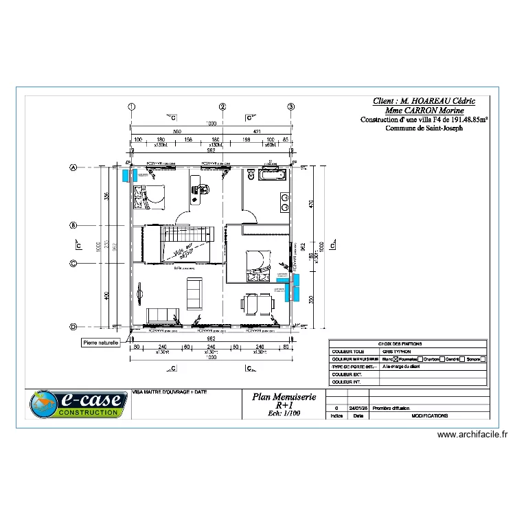 CARRON Morine . Plan de CARRON Morine . Plan de