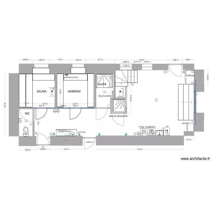 espace d&eacute;tente. Plan de 