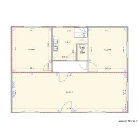 Projet WC depalc&eacute; + 1 Piece