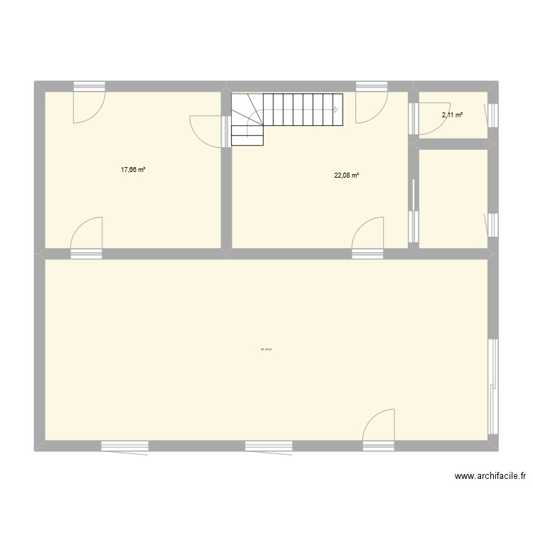 2025 08 07 - Archifacile - MB 02. Plan de 4 pièces et 93 m2