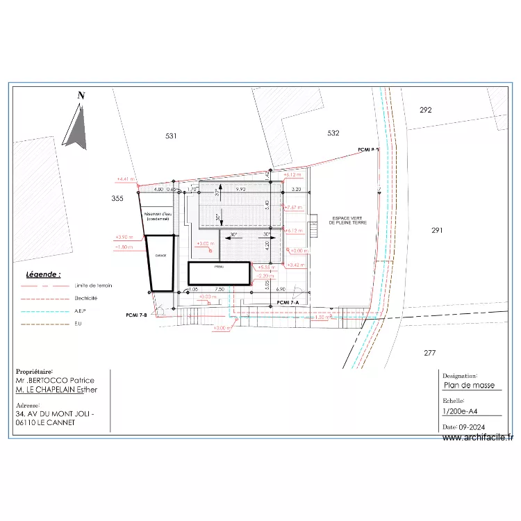 PCMI-2 BASE SANS COULEURS. Plan de PCMI-2 BASE SANS COULEURS. Plan de