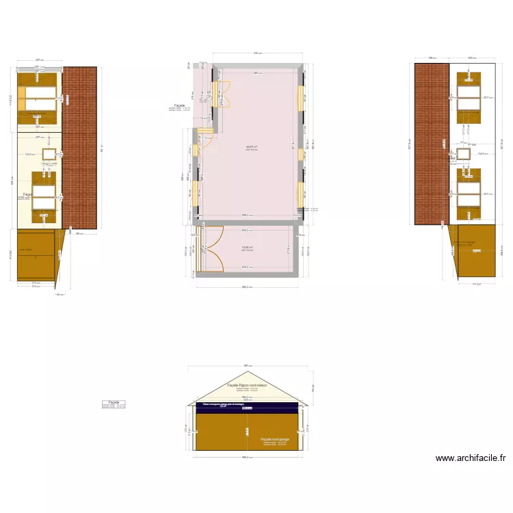 Maison Thibaut origine 2. Plan de 