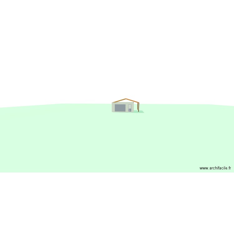 garage + carport 1. Plan de 1 pièce et 35 m2
