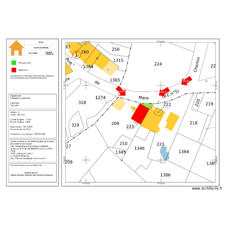 DPC2. Plan de 0 pièce et 0 m2