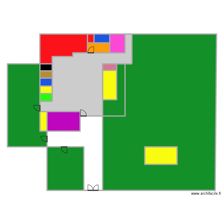 Plan domaine de natfil. Plan de 21 pièces et 533 m2