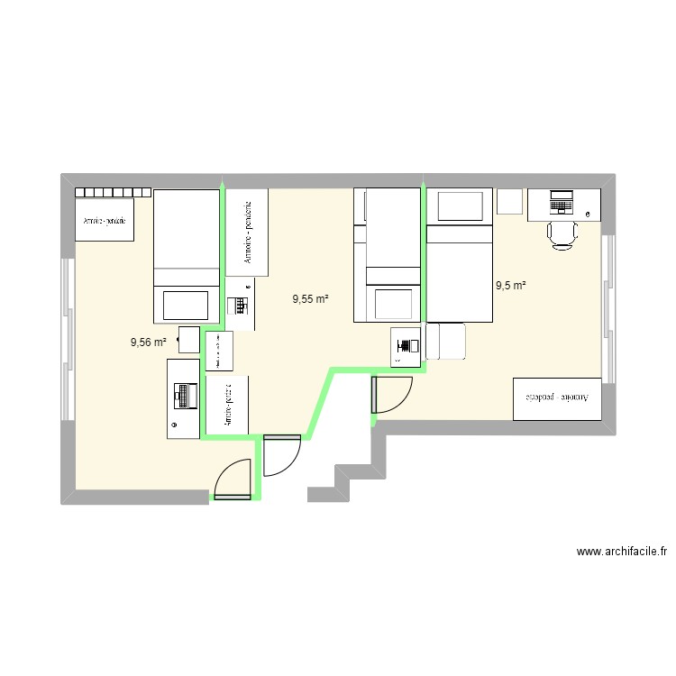 Plan Général V3. Plan de 0 pièce et 0 m2