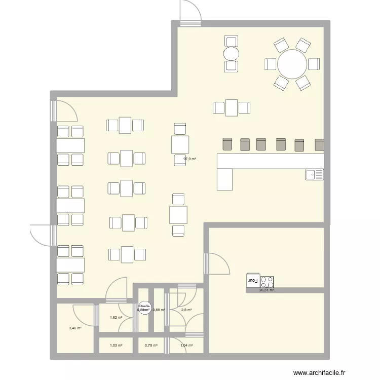 OLDV CHAMBRAY. Plan de 10 Pièces et 137 m² OLDV CHAMBRAY. Plan de 10 Pièces et 137 m²