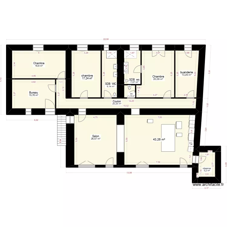 la frette. Plan de la frette. Plan de