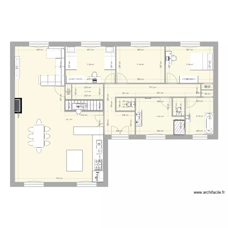 Maison chigny Actuel Travail. Plan de 