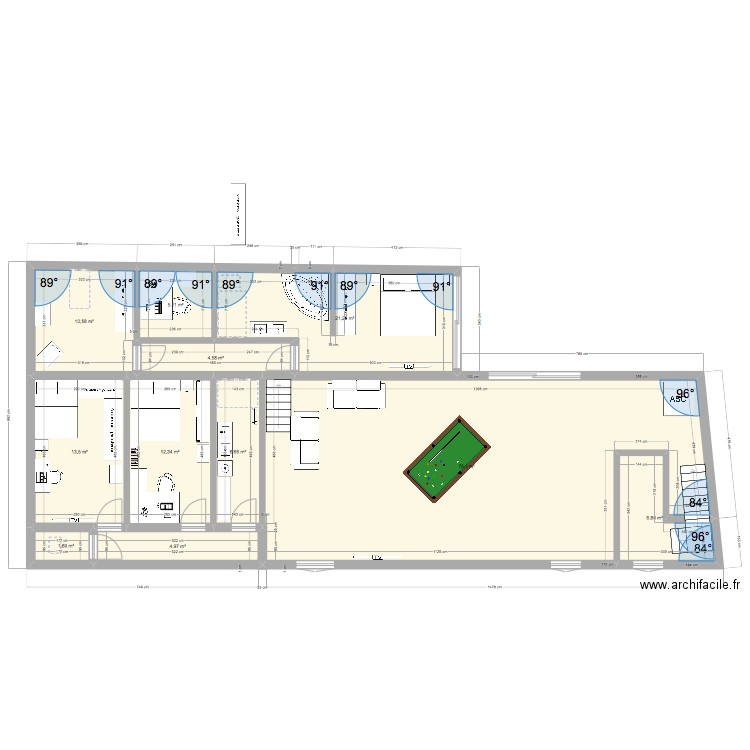 plan appart mars . Plan de 0 pièce et 0 m2