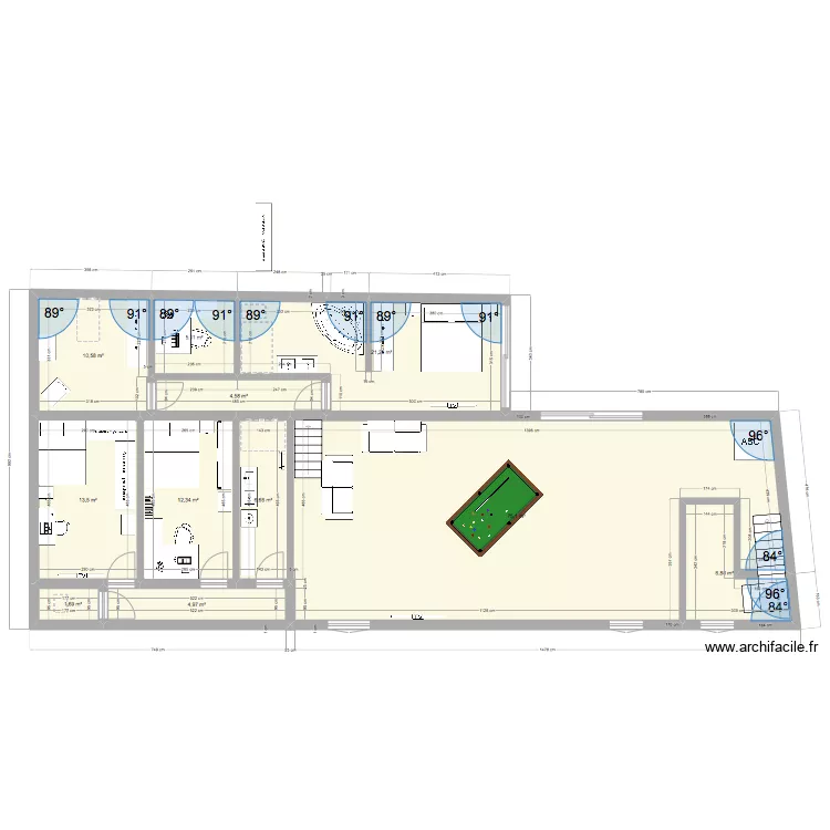 plan appart mars . Plan de 0 pièce et 0 m2