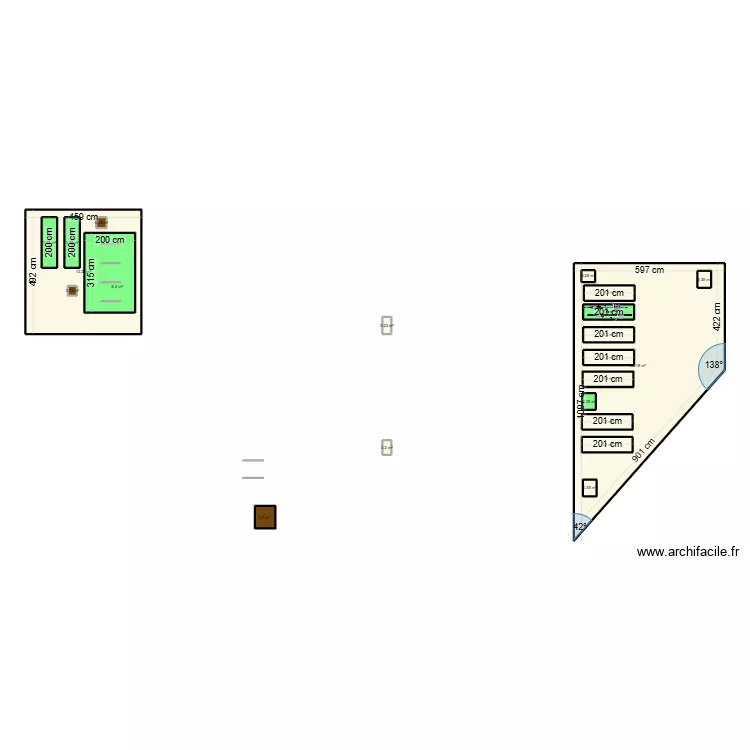 Ajouts places parking haut PROP 2. Plan de 