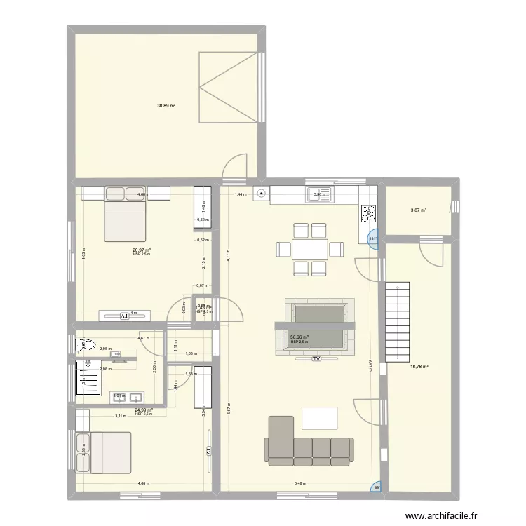 st no 3. Plan de 7 et 157 m² st no 3. Plan de 7 et 157 m²