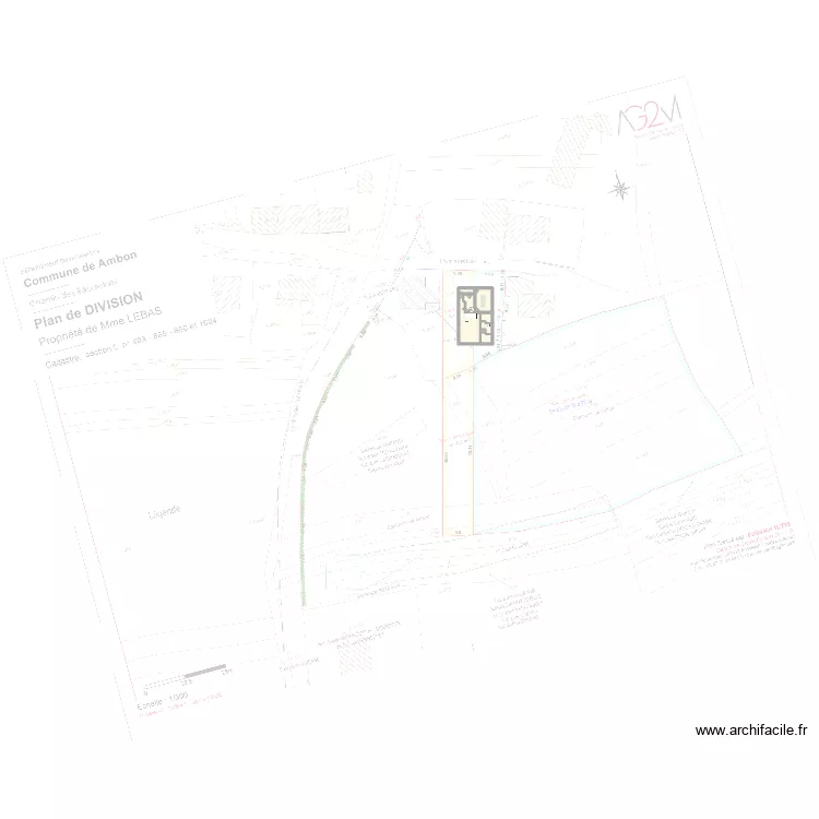 AMBON RDC. Plan de 7  et 148 m²