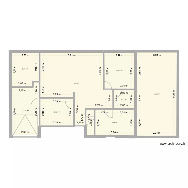 maison A110.1. Plan de 8 et 124 m² maison A110.1. Plan de 8 et 124 m²
