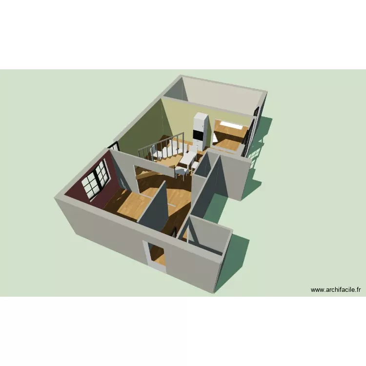agnes. Plan de 4 Pièces et 51 m²