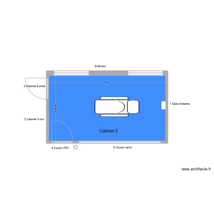 31720 Cabinet 5. Plan de 0 pièce et 0 m2