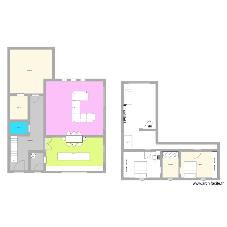 Plan Lugan V0. Plan de 0 pièce et 0 m2