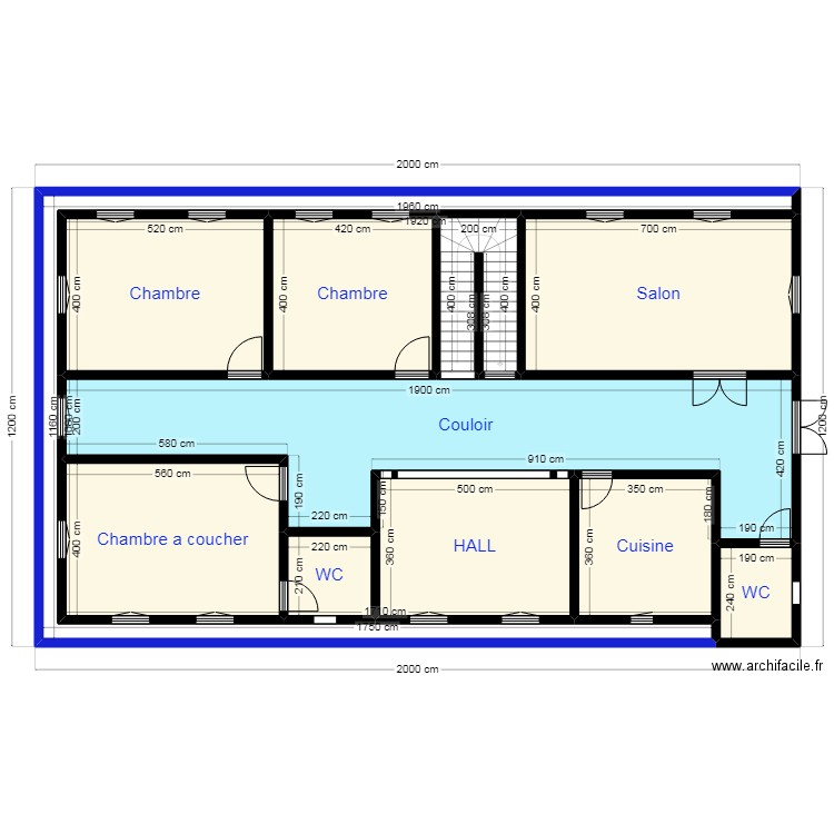PLAN 20X12 N5. Plan de 0 pièce et 0 m2