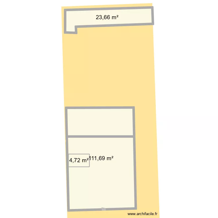 OOOO. Plan de 5  et 285 m²