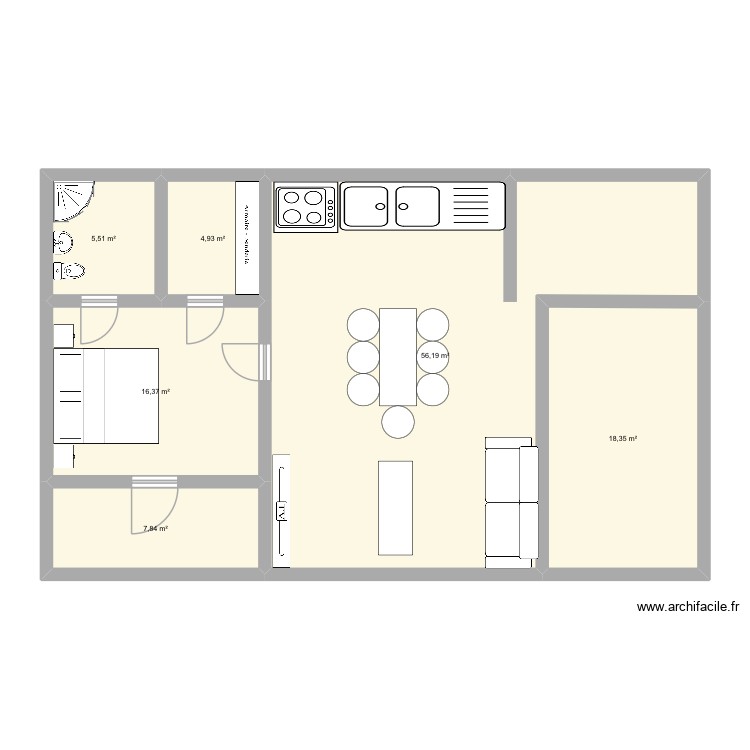 fukz. Plan de 0 pièce et 0 m2