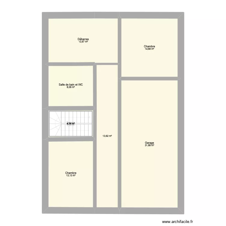 plan maison. Plan de 