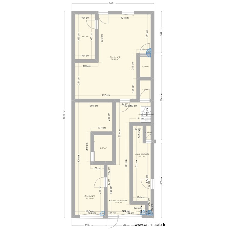 immeuble Anzin. Plan de 0 pièce et 0 m2