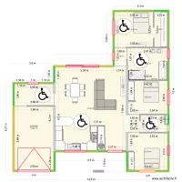MM1 PLAN PARENTALE 2 avec toit (trouvé sur archifacile)