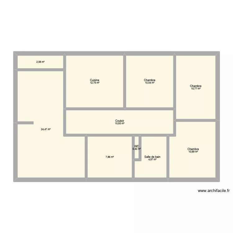 Mistral 2. Plan de 10 et 96 m² Mistral 2. Plan de 10 et 96 m²