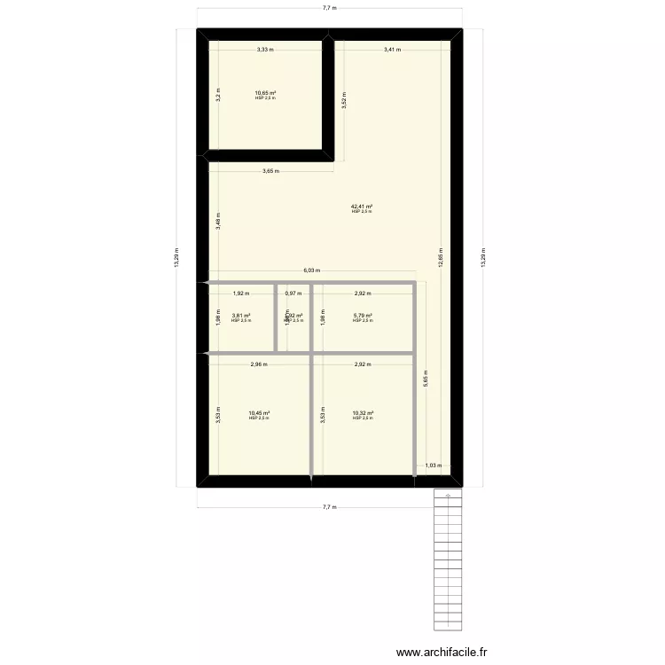 construction collectif lavaziere v2. Plan de 7 et 85 m² construction collectif lavaziere v2. Plan de 7 et 85 m²