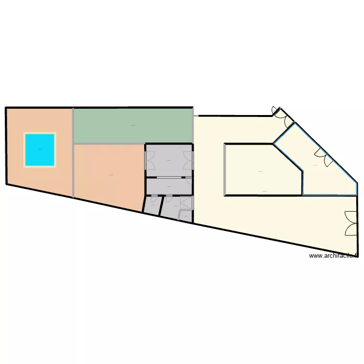 BROCANTE 0111E. Plan de 