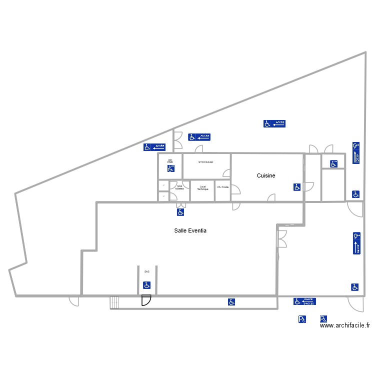 PLAN DE MASSE. Plan de 9 pièces et 289 m2