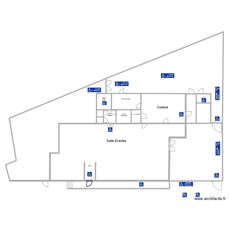 PLAN DE MASSE. Plan de 9 pièces et 289 m² PLAN DE MASSE. Plan de 9 pièces et 289 m²
