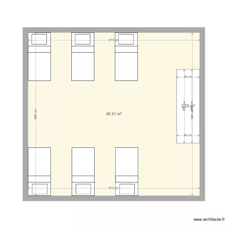 galyce bey 3 2etage. Plan de 0 pièce et 0 m2