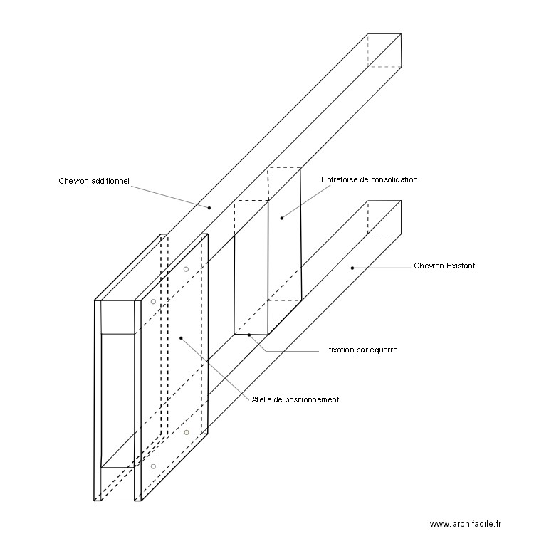 Principe de rehaussement. Plan de 0 pièce et 0 m2