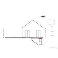 Plan de facade avant projet GUARIN Y