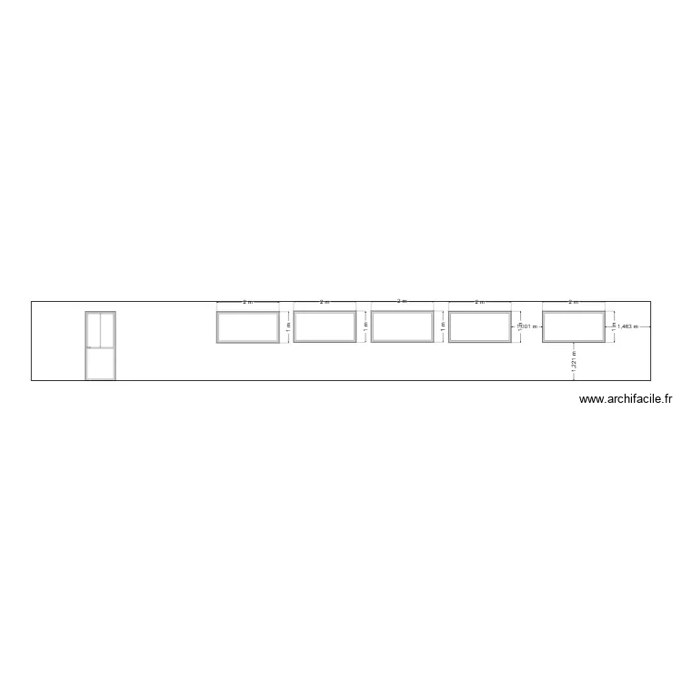 Buvette facade1. Plan de 